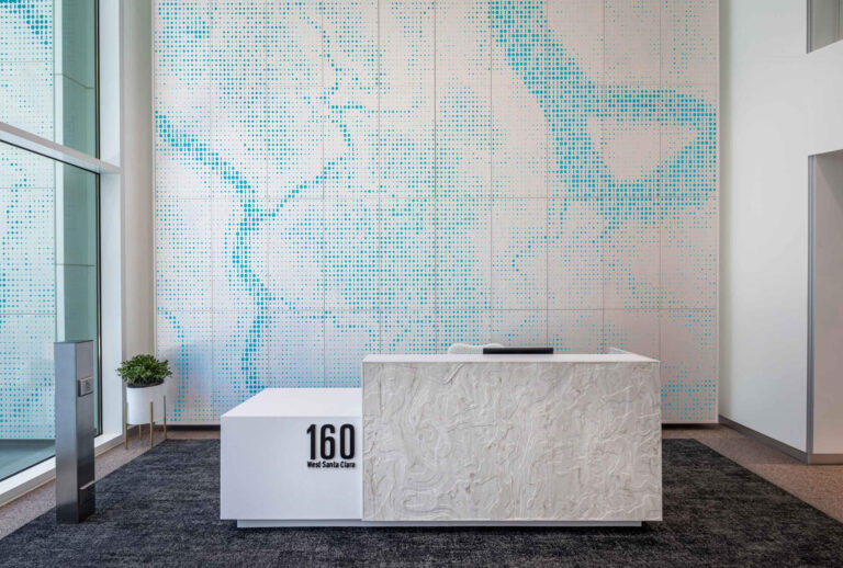 160 West Santa Clara entrance front reception